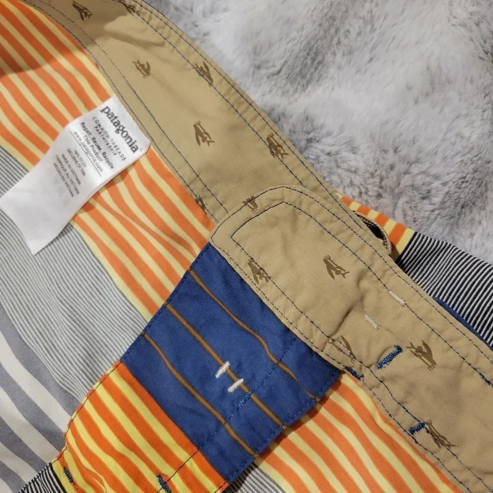 Patagonia board shorts, size 38